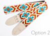 Painted Desert Psychedelic Vintage Woven Guitar Strap