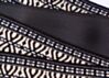 The Midnight Blue and Maroon Tab Hippie Weave Guitar Strap 