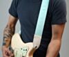 Vintage Sky Cadillac Aqua Guitar Strap