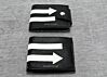 The All Mod Cons Black and White Arrow Wallet