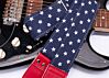 Abstract Flag Guitar Strap V2 - The Red White and Blue American Flag Guitar Strap - Limited Edition