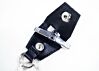None More Black Drum Key Holder Keychain