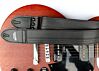 All Black Blackout Racer X Guitar Strap 