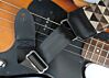 3 Inch Black Triangle Pyramid Pattern Vintage Guitar / Bass Strap