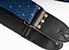 70's Blue Diamond Vintage Cloth Guitar Strap