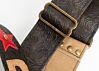 Nashville Western Letters Custom Personalized Guitar Strap 