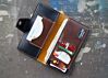 Classic Brown Womens Simple Vegan Wallet With Zipper Coin Purse and Checkbook or Phone Holder, Vegan Leather Construction