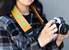 Neon Cactus Camera Strap