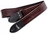 The Dark Walnut Vintage Cadillac Sunburst Deadstock Luggage Guitar Strap