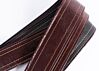 The Dark Walnut Vintage Cadillac Sunburst Deadstock Luggage Guitar Strap