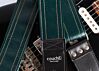 Vintage Sapphire Green Cadillac Sunburst Guitar Strap