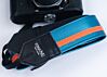 Jet Age Blue & Orange Racer X Camera Strap