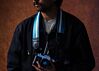 The Limited Edition Blue and White Camera Strap