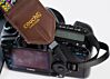 Dylan Camera Strap - Purple and Gold