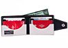 Silver Sparkle Cat Billfold Wallet