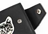 The Couch Cat Wallet Black & White- EURO size
