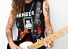 Guitar player with Telecaster and Fred Armisen COUCH guitar strap
