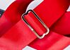 Recycled Red Seatbelt Guitar Strap 