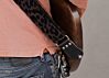 Cheetah Print Guitar Strap - Brown