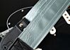 Vintage Cadillac Silver Guitar Strap V2