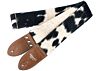 Cow print Guitar Strap - Cow friendly and ready to rock!