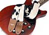Cow print Guitar Strap - Cow friendly and ready to rock!