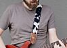 Cow print Guitar Strap - Cow friendly and ready to rock!