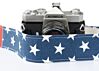 Abstract Flag Camera Strap - The Red White and Blue American Flag Camera Strap - Limited Edition