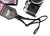 Floral Goth Camera Strap