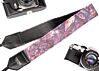Floral Goth Camera Strap
