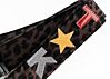 1977 Leopard Punk Custom Initials Personalized Guitar Strap