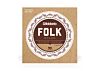 D'Addario EJ33 Folk Nylon Guitar Strings, Ball End, 80/20 Bronze/Clear Nylon Trebles