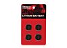 D'addario Lithium Battery 4-pack