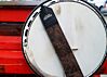 The Dark Brown Western Banjo Strap