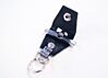 Black Sparkle Metal Flake Drum Key Holder