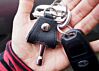 None More Black Drum Key Holder Keychain