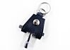 None More Black Drum Key Holder Keychain
