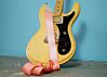 Soft Pink Seatbelt Guitar Strap