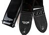 The Berlin Noir Patent Faux Leather Guitar Strap