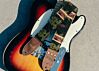 Palo Verde Southwestern Cloth and Cork Guitar Strap