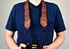 Buckskin Hendrix Camera Strap Made with Recycled Seatbelt And Vegan Leather 