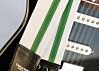 Bright White w/ Kelly Green Racer X Guitar Strap