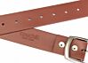 BIOTHANE Light Brown Belt - SUPER STRONG and Cruelty free 