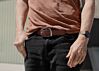 BIOTHANE Light Brown Belt - SUPER STRONG and Cruelty free 