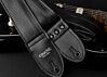 All Black Blackout Racer X Guitar Strap 
