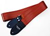 Deepest Terra Cotta Seatbelt Guitar Strap 