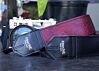Paisley Oxblood Camera Strap 