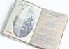 Simple Passport Wallet- The Limited Edition Jet Age Upcycled