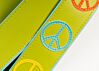 Peace Sign Guitar Strap - Color