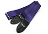 Recycled Bright Purple Seatbelt Guitar Strap 